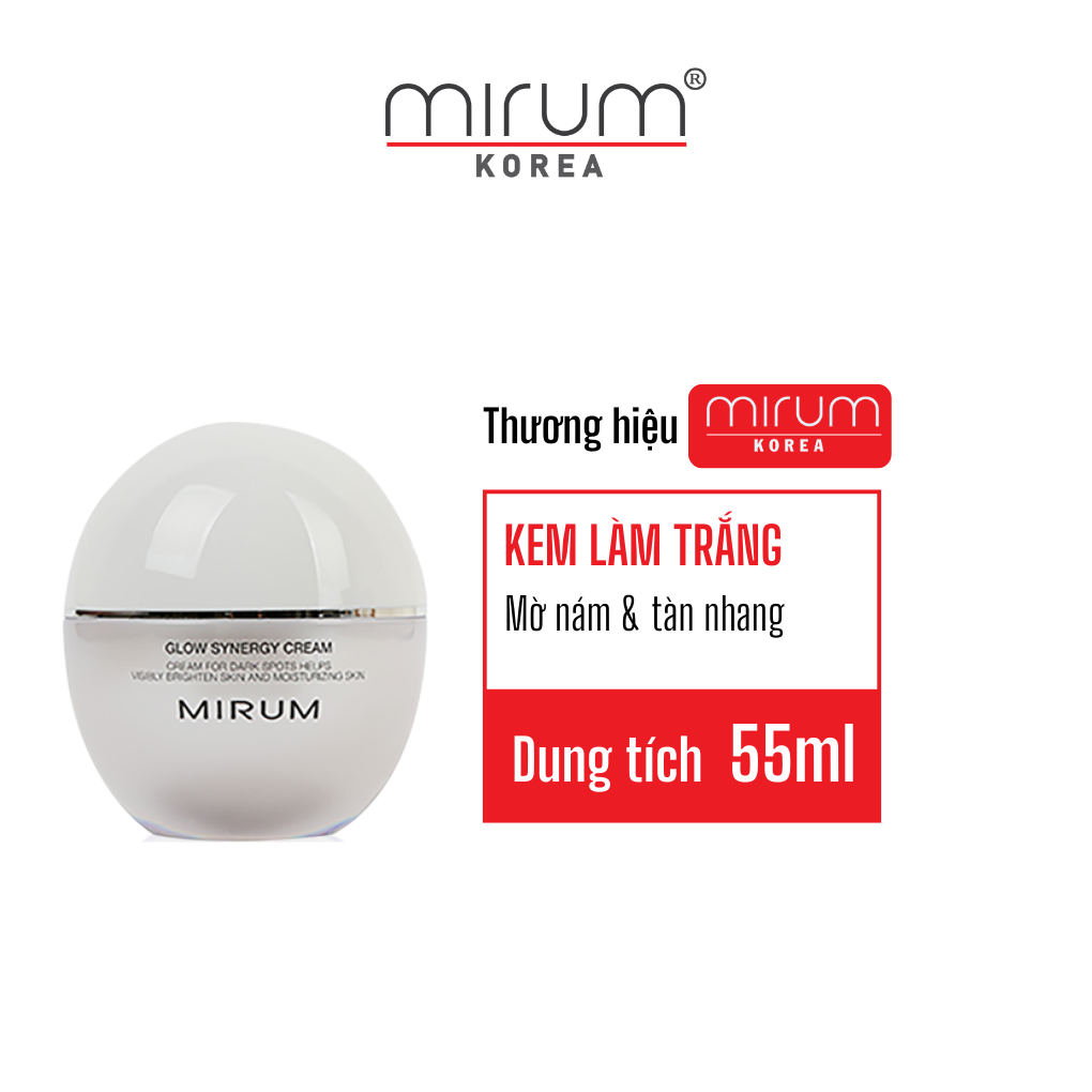 Kem dưỡng trắng da, mờ nám & tàn nhang Mirum 