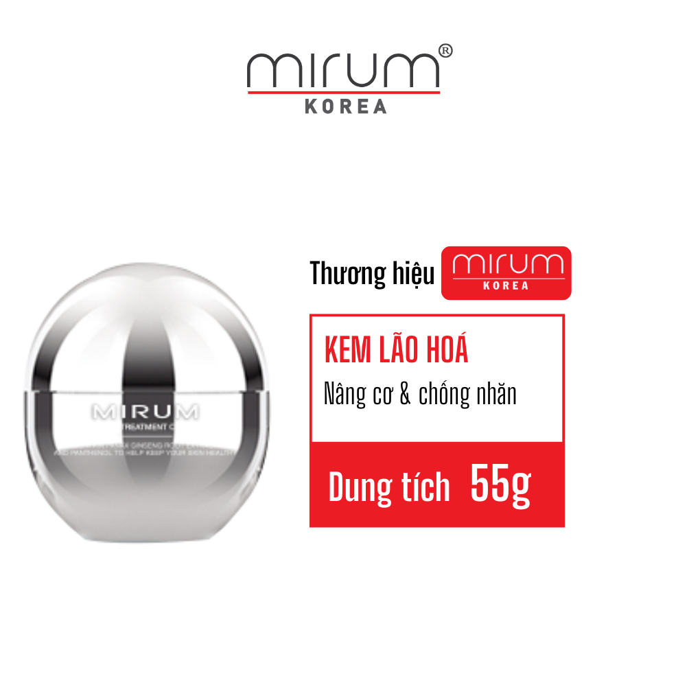 Kem lão hoá nâng cơ & chống nhăn Mirum total treament Cream 