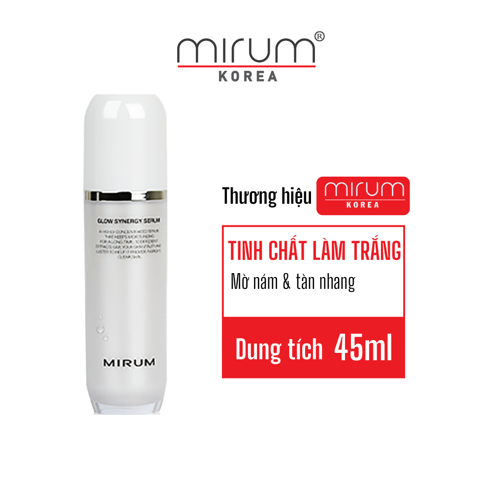 Tinh Chất Chuyên Sâu: Nám, Tàn Nhang & Làm Trắng Da Mirum 45ml – Mirum Glow Synergy Serum 