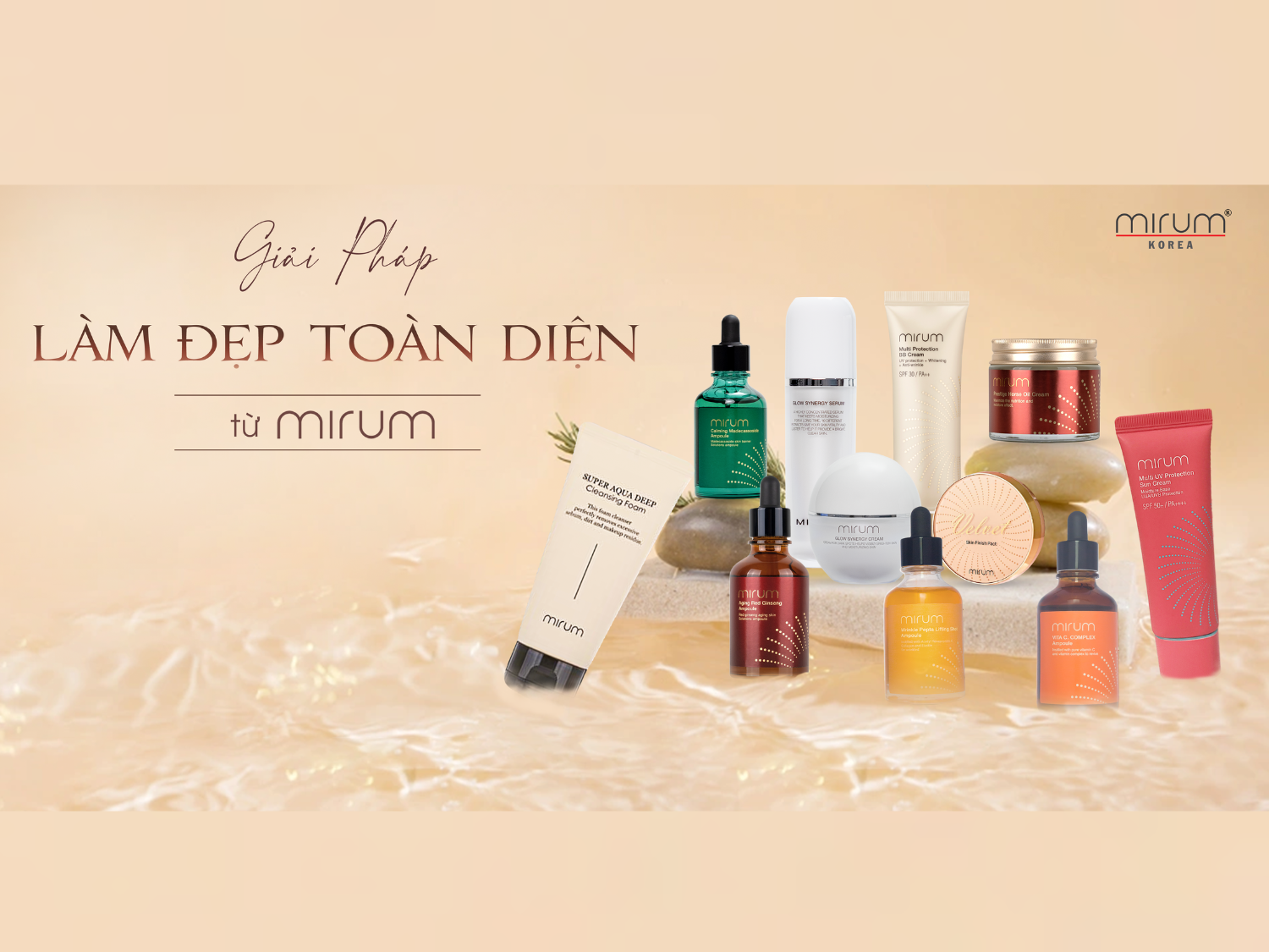 Mirum đồng hành cùng làn da Châu Á